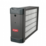 Bryant air purifier on white background